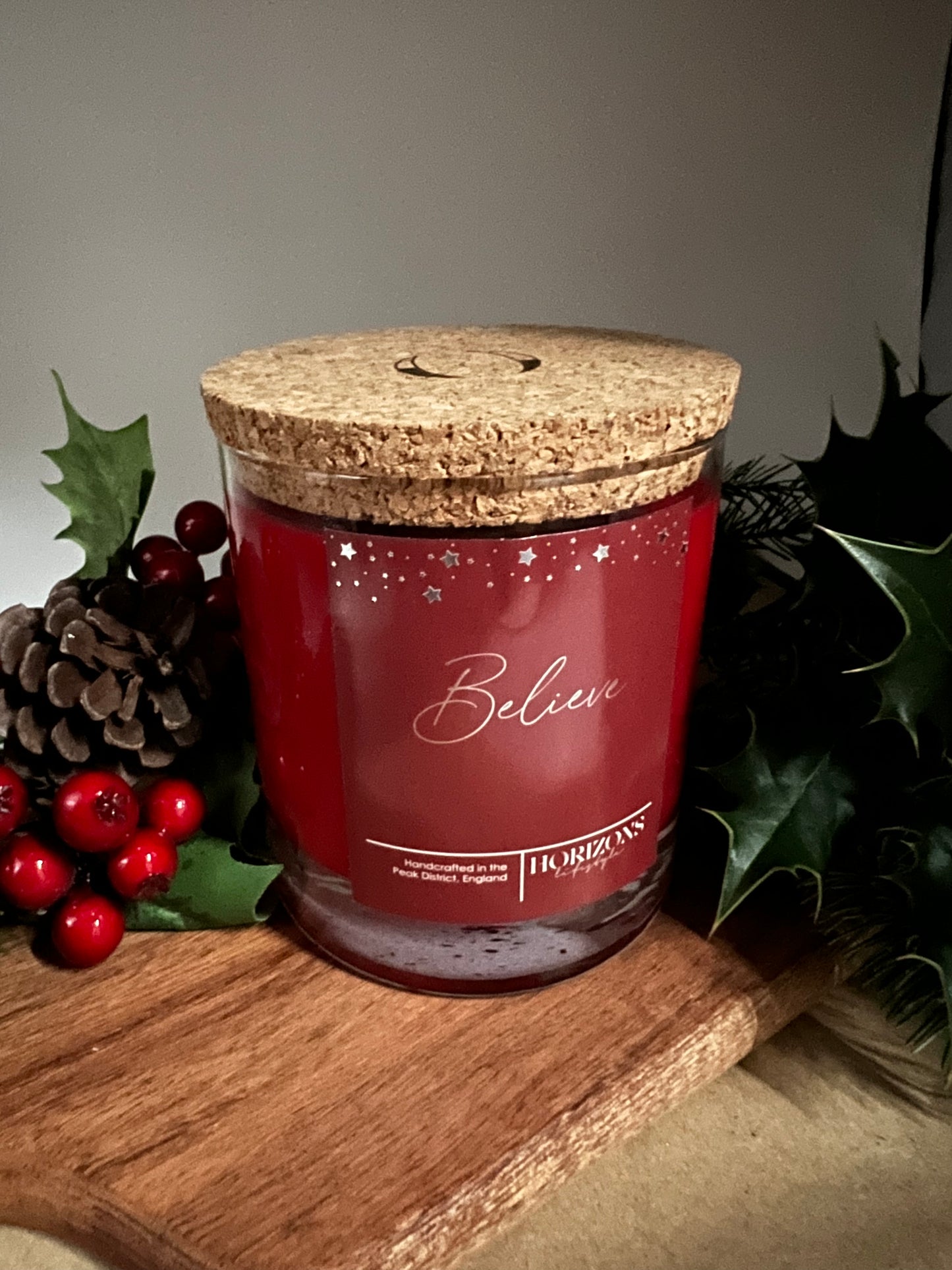 Believe soy wax candle