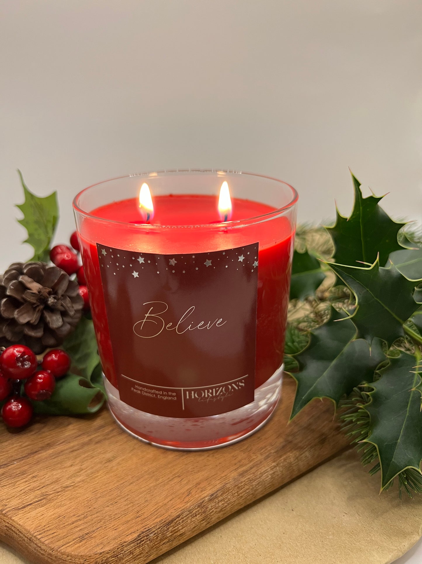 Believe soy wax candle