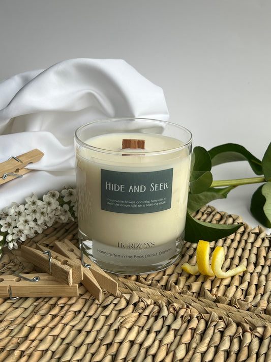 Capsule collection Hide & Seek soy wax candle